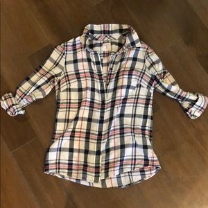 Gap Fitted Boyfriend Shirt - XS